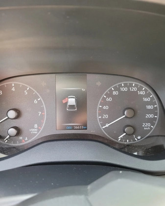 Toyota Yaris cena 69000 przebieg: 37000, rok produkcji 2021 z Krzeszowice małe 92